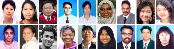 아시아의 학생들 - 한국 (과정, 석사, 박사학위)